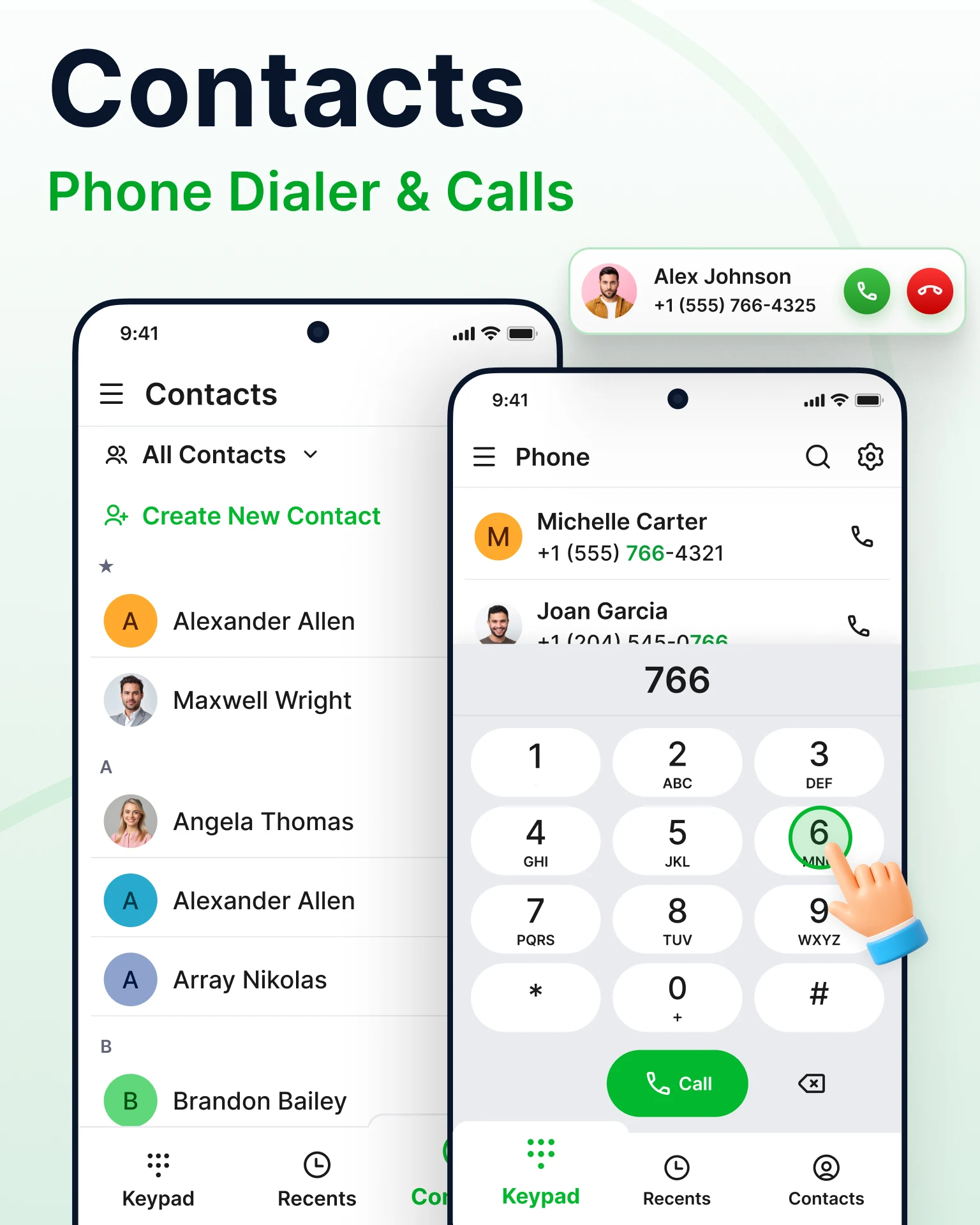 Contacts - Phone Calls screenshot